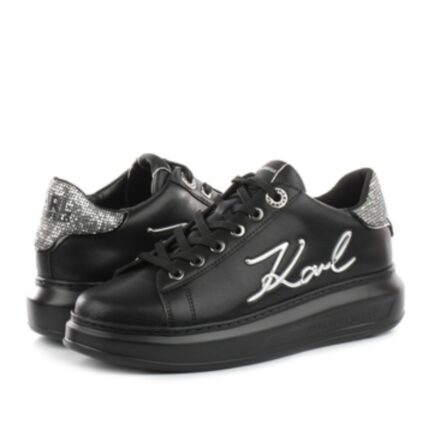 Karl Lagerfeld - Kapri Signia Lace Lthr ženske patike