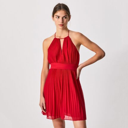 Pepe Jeans - Kelly crvena mini haljina