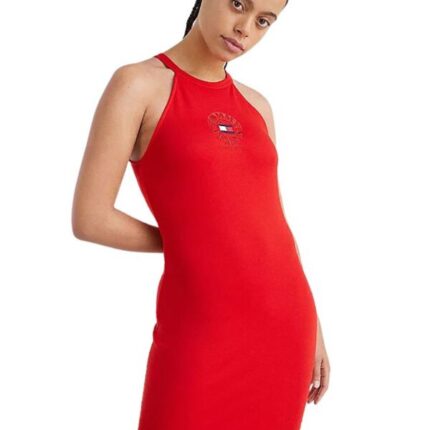 Tommy Hilfiger - Crvena mini haljina