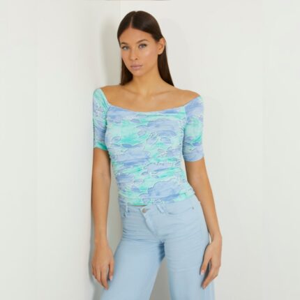 Guess - Floralna ženska majica