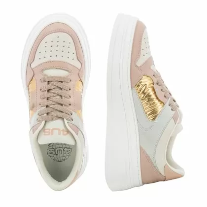 Damski-Snik?rs-CESARE-PACIOTTI-4US-TAYLOR-05-NAPA-CIPRIA-VELOUR-BIANCO-1