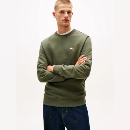 Tommy Hilfiger - Maslinasti muški duks