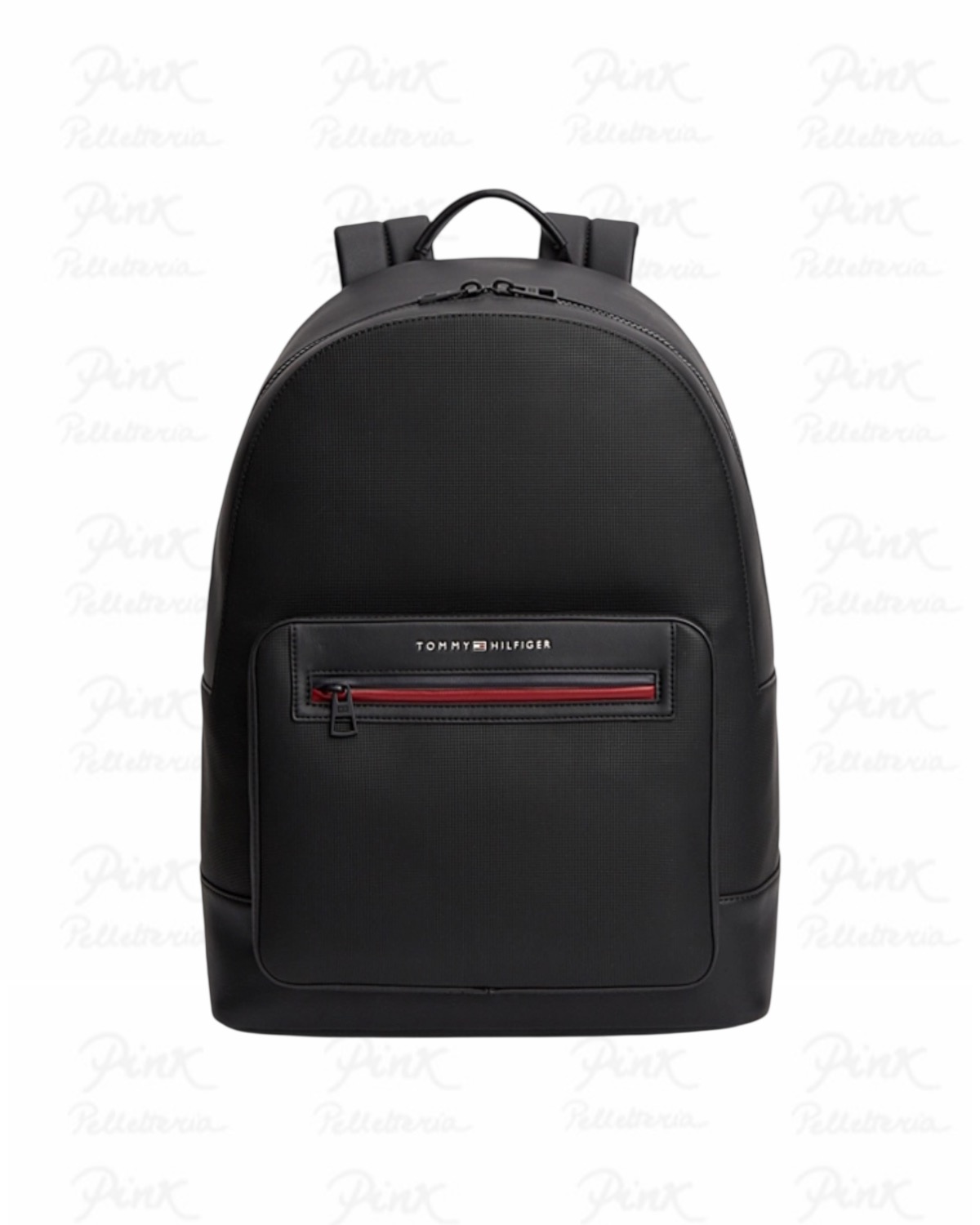 TOMMY-HILFIGER-Man-Th-Foundation-Backpack-AM0AM14155-BDS-Nero
