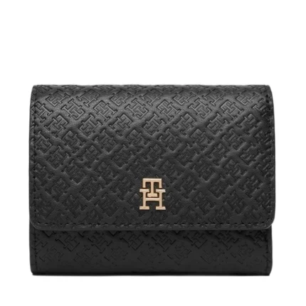 Tommy Hilfiger - Crni monogram ženski novčanik