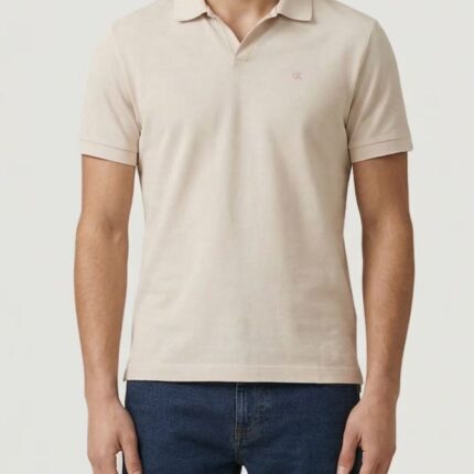 Calvin Klein - Bež muška polo majica
