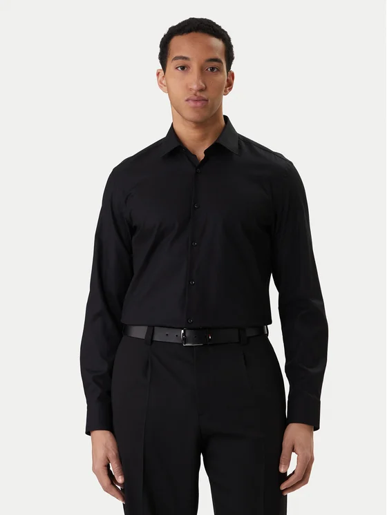 hugo-riza-kenno-50555295-cheren-slim-fit-0000305678287