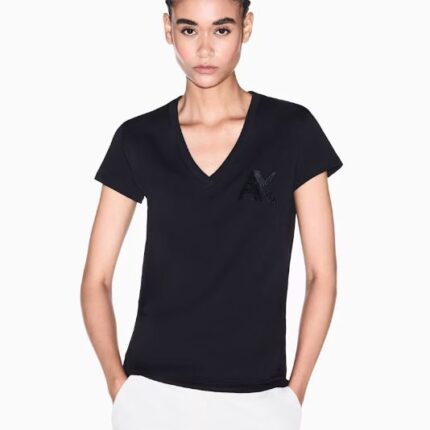 Armani Exchange - Crna ženska majica