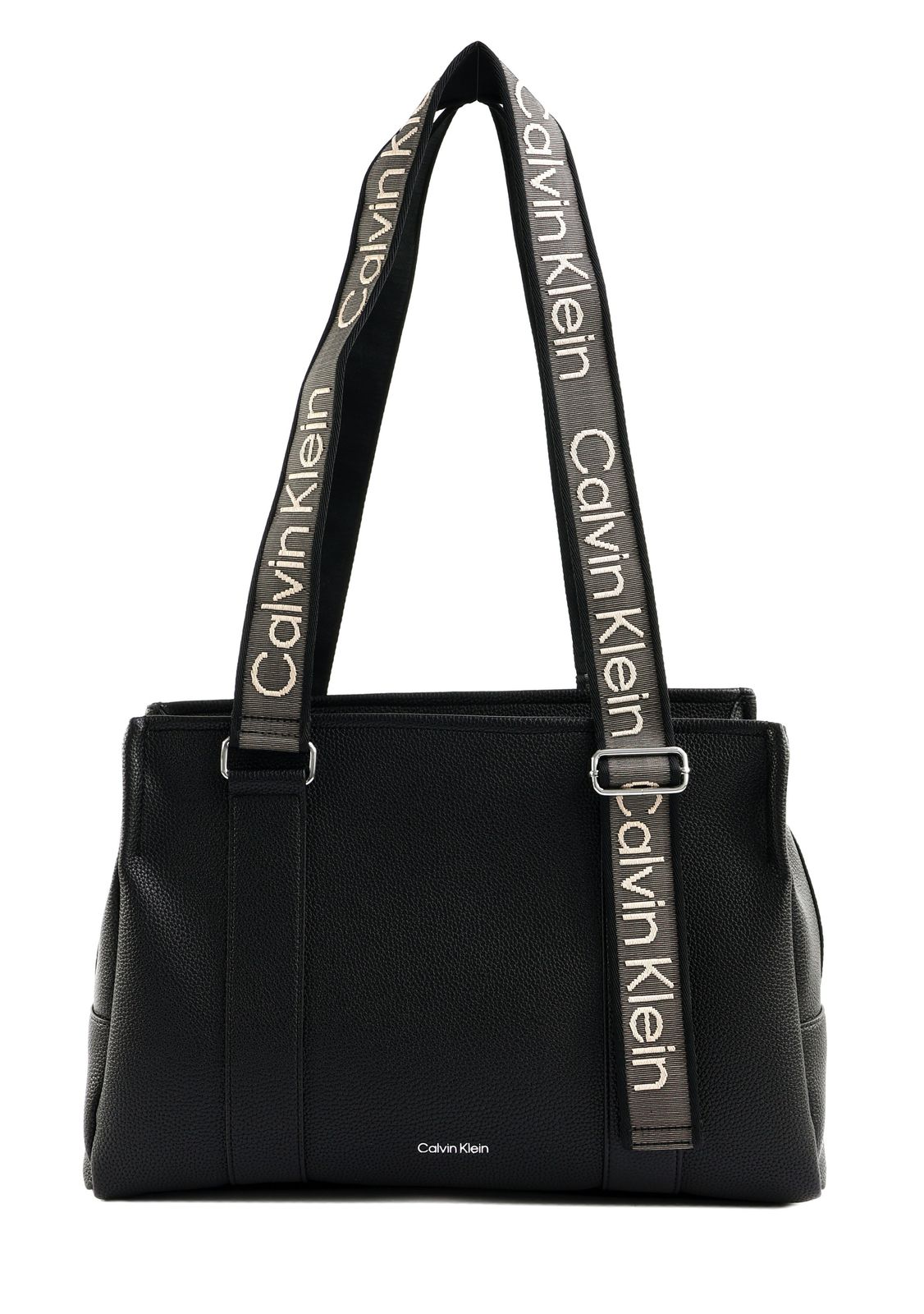 Calvin-Klein-Webbing-Strap-Tote-Black-445207