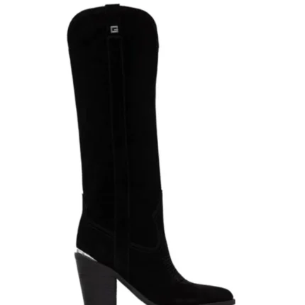 Guess - Crne ženske kožne čizme