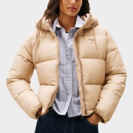 Tommy Hilfiger - Bež Puffer ženska jakna